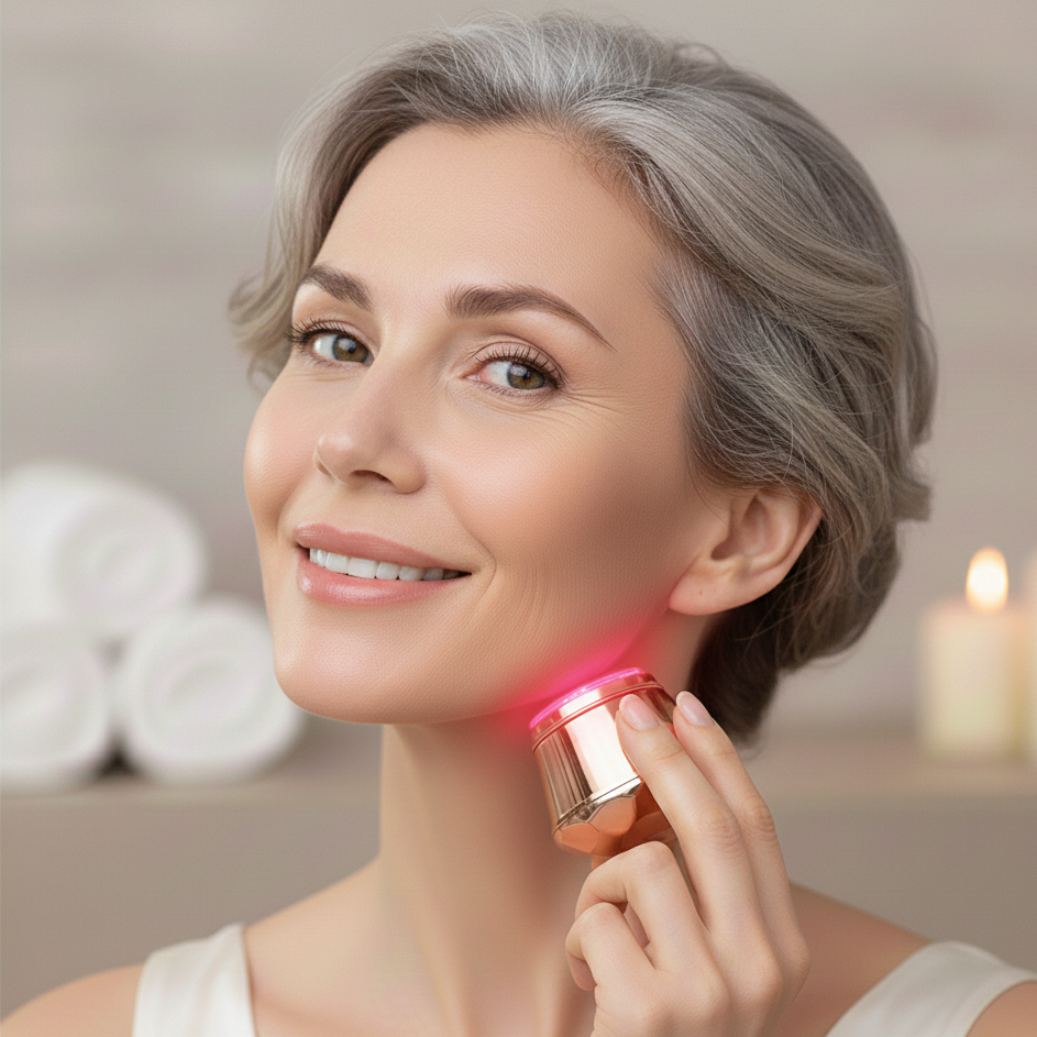 Diamond Triple-Energy Facial Device